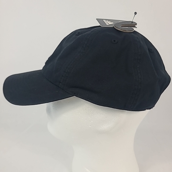 NEW Adidas Black Aeroready Cap Hat Men’s Adjustable Fit NWT - Picture 3 of 7